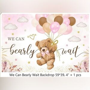 Bearly Wait Baby Shower Decor